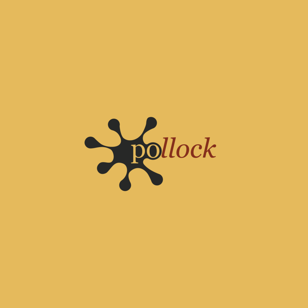 E se pintores famosos tivessem seus próprios logotipos-pollock2