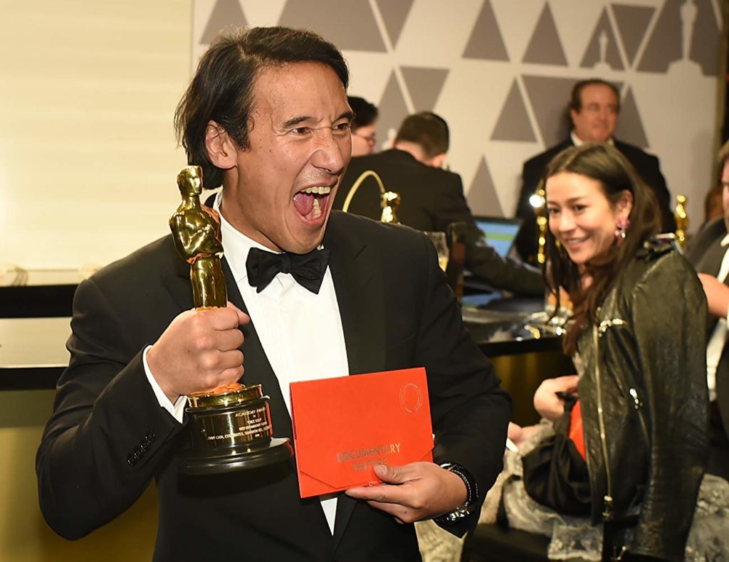 Jimmy Chin no Oscar 2019